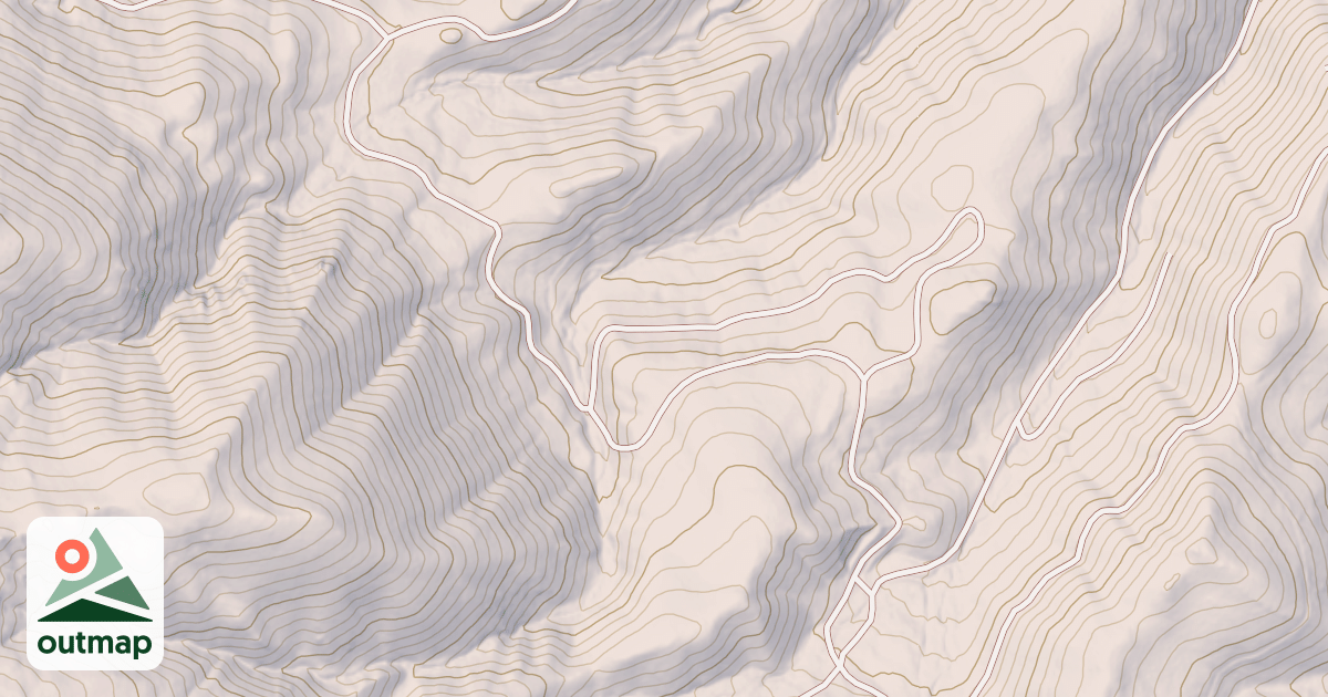 Map of SOUTH PINE CREEK