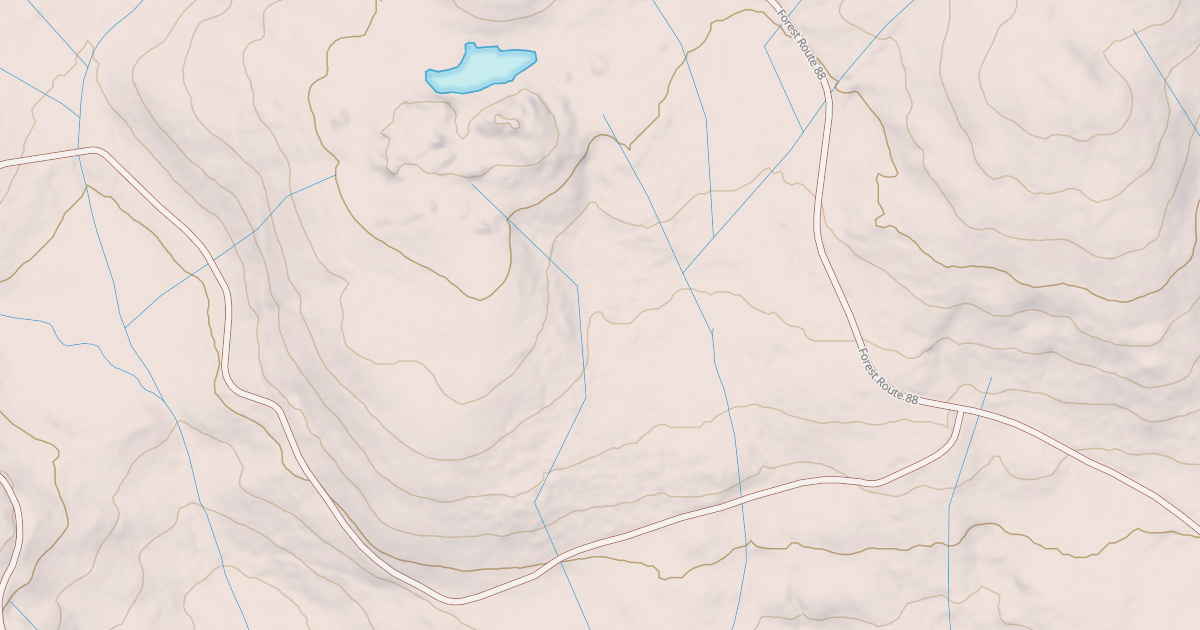 Map preview of BALD RIDGE SPUR