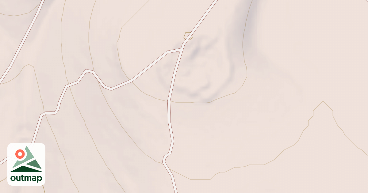 Map of Radar Hill OHV Trails
