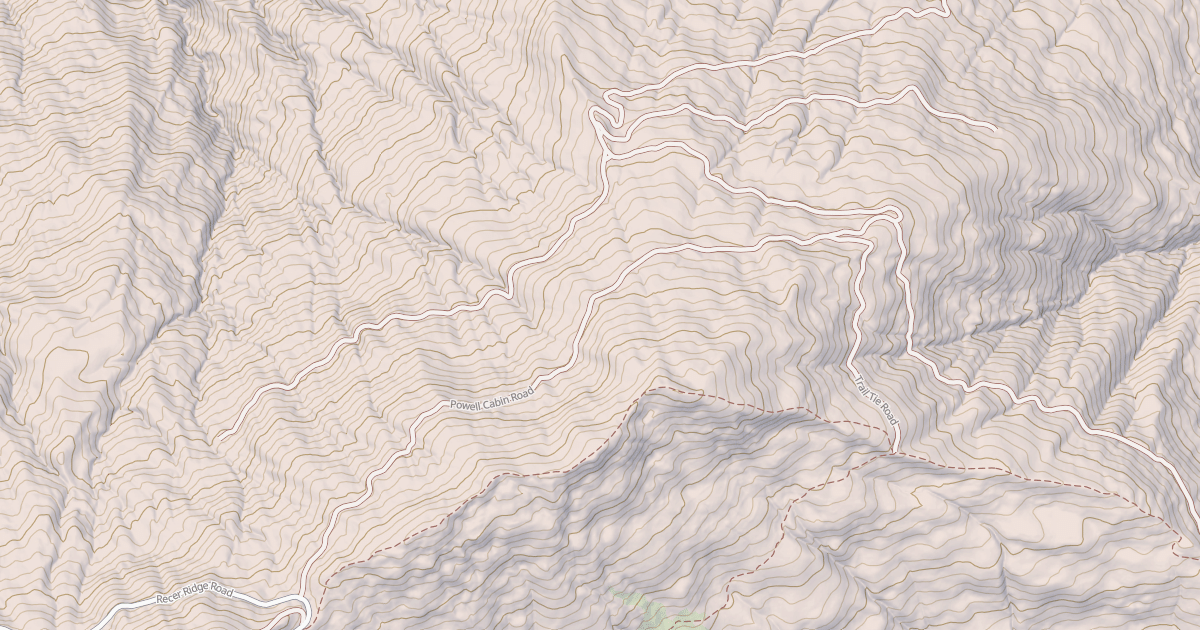 Map preview of POWELL CABIN