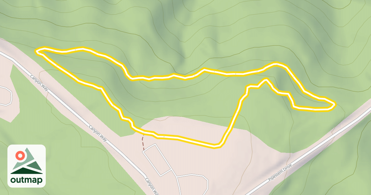 Map of North Side Trail