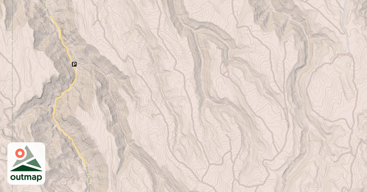 Map of INDIAN SPRING