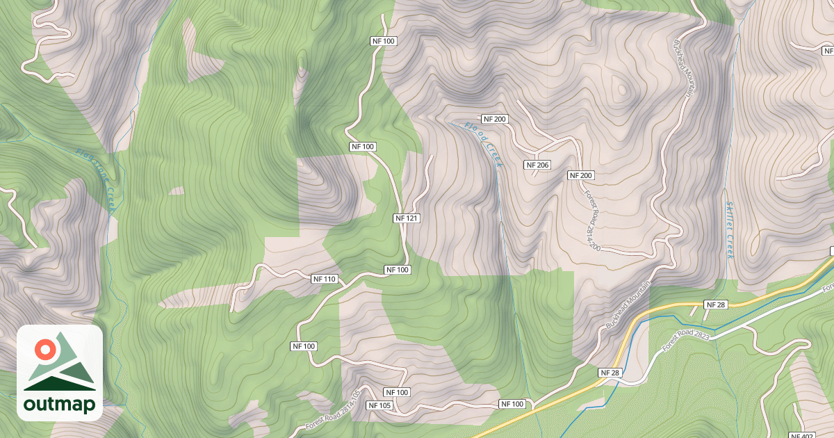 Map of CAMPFORT T.S.
