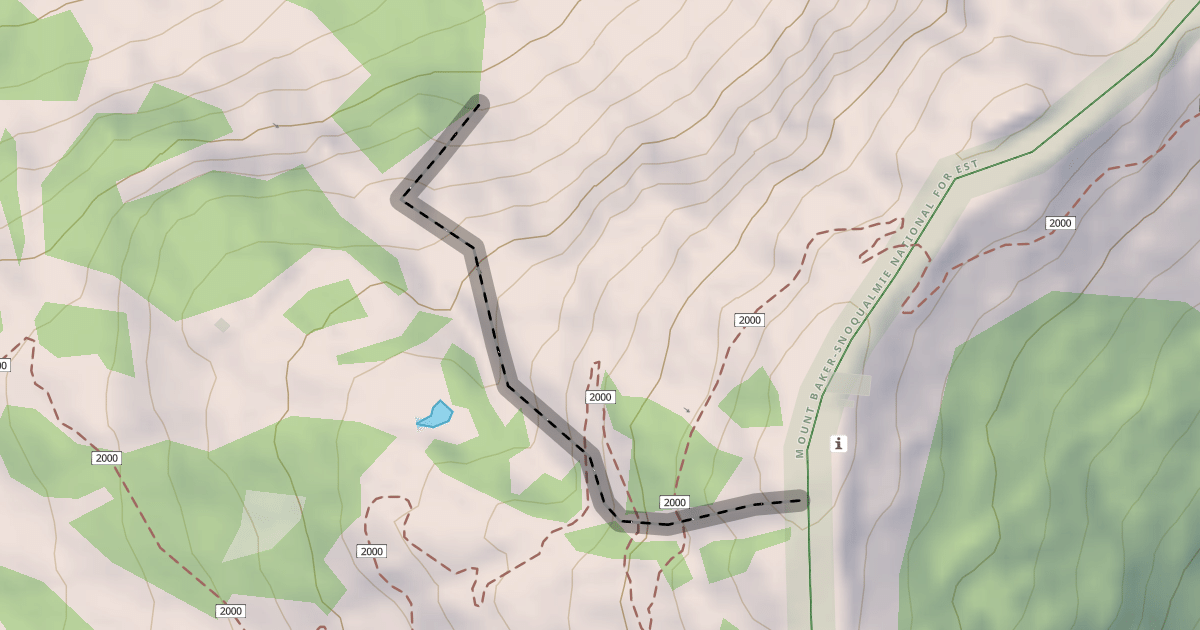 Map preview of Tye Bowl Entrance