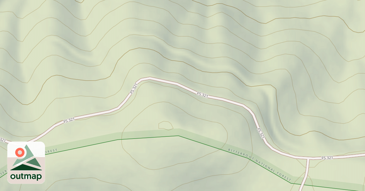 Map of (FDR) ROAN GULCH
