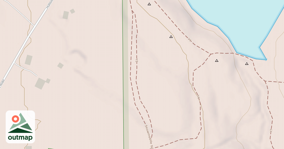 Map of Snowmobile Trail