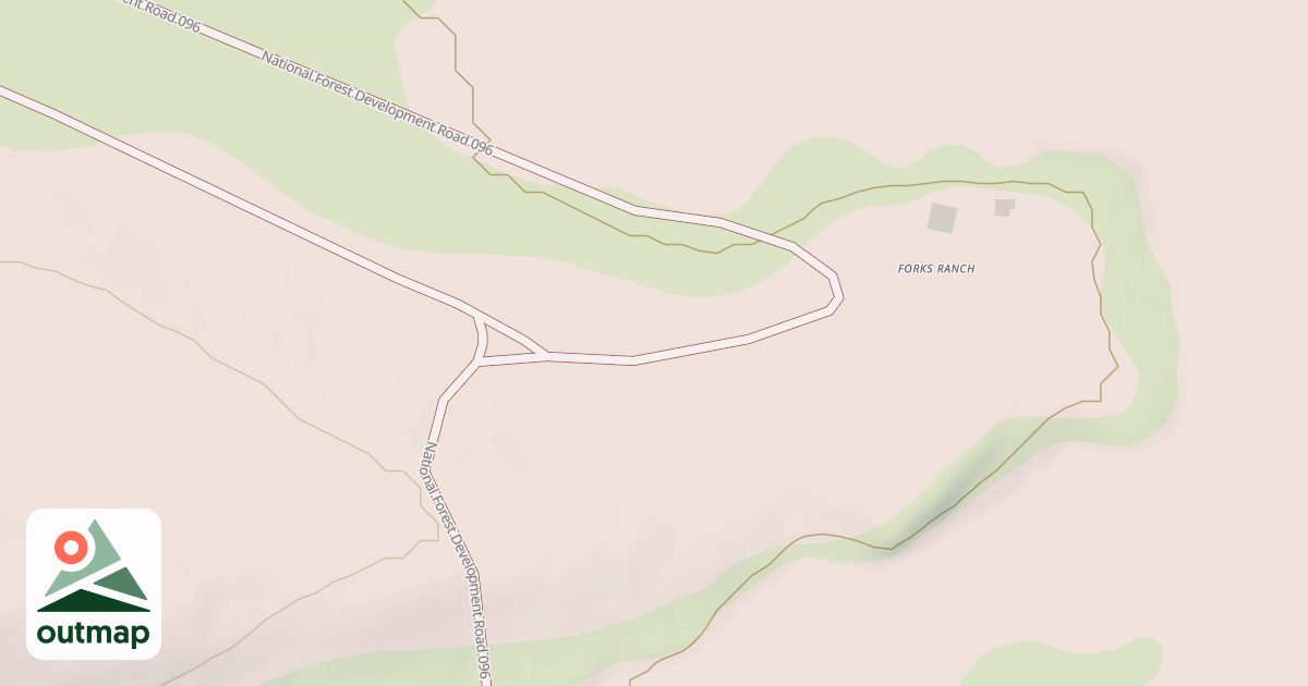 Map of FORKS RANCH SPUR F