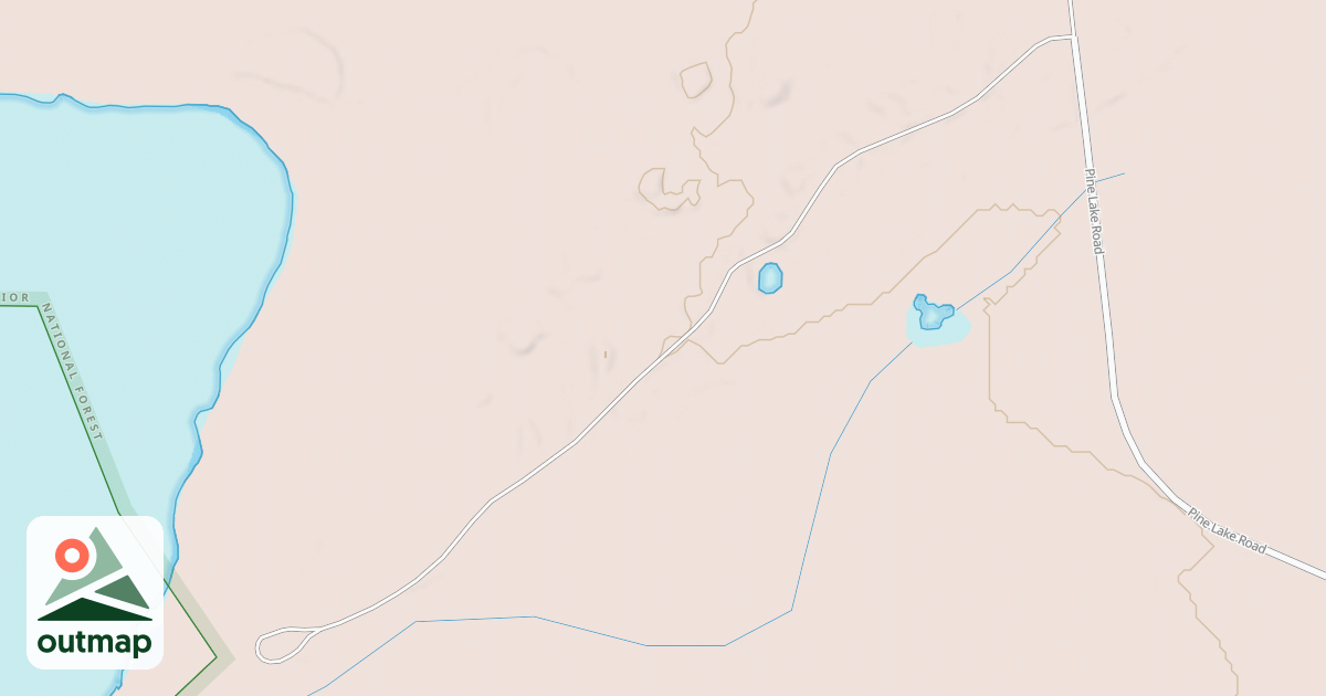 Map of PINE LAKE ACCESS
