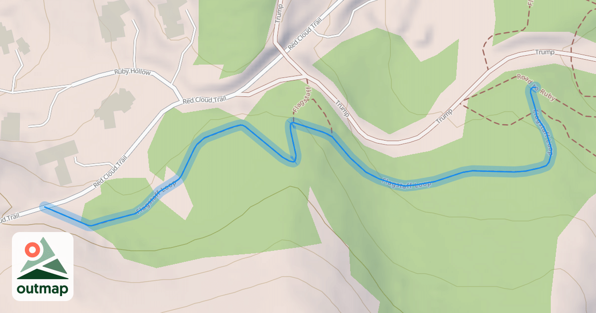 Map of Flagstaff Loop