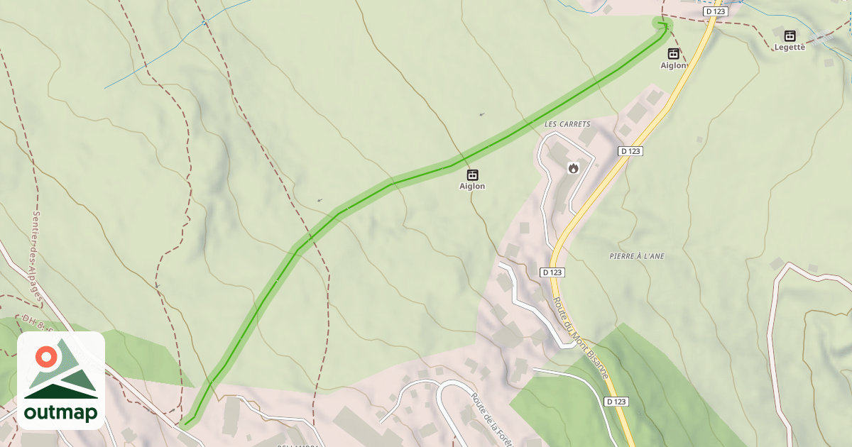 Map of Carrets