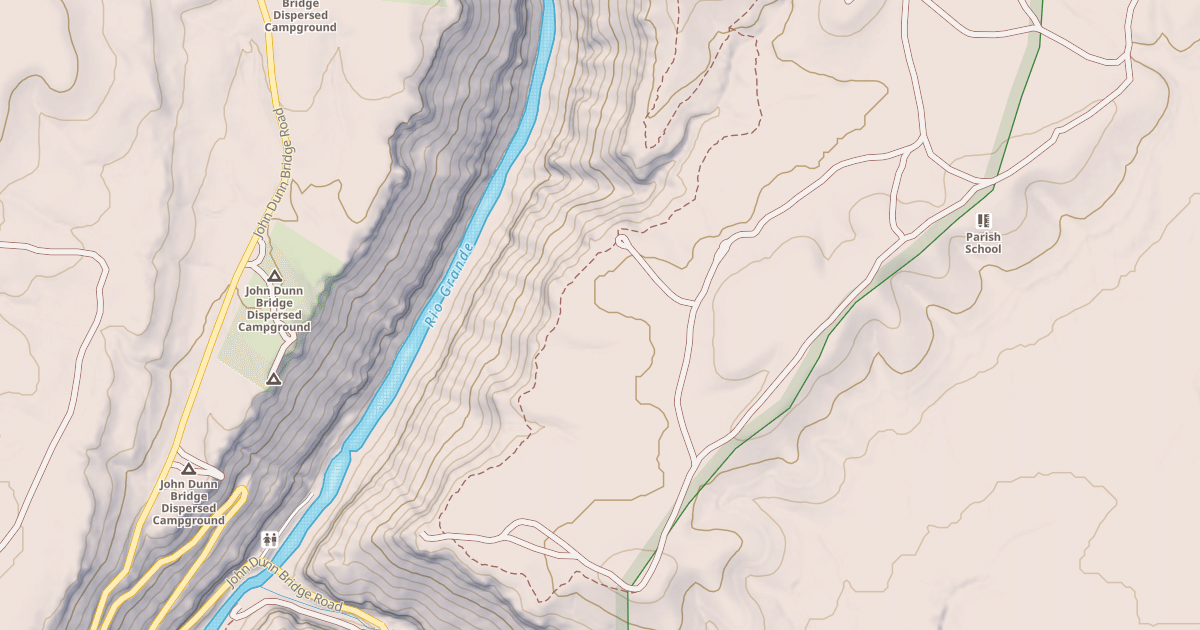 Map preview of Horse Theif Mesa Trail