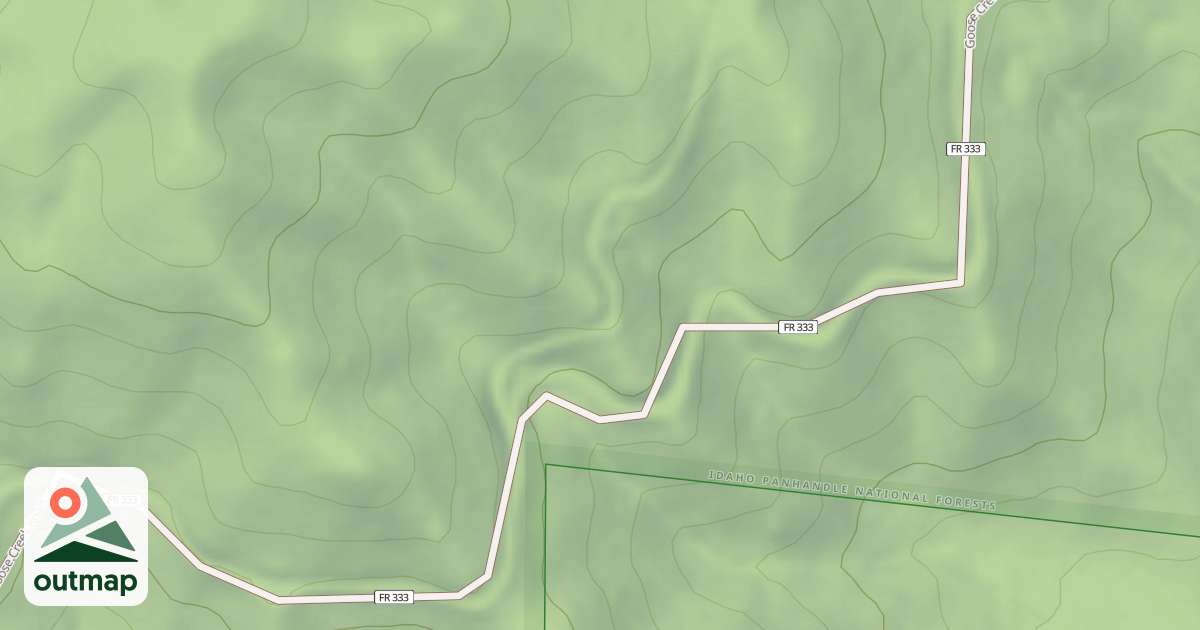 Map of GOOSE CREEK G
