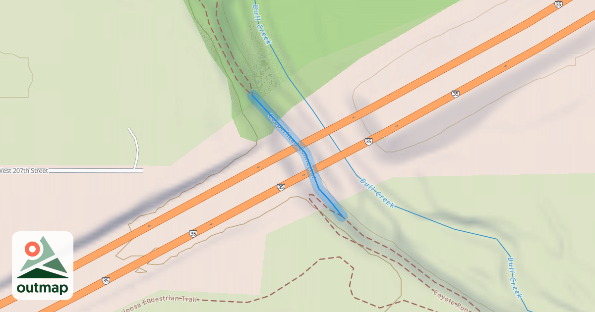 Map of Copperhead Connector