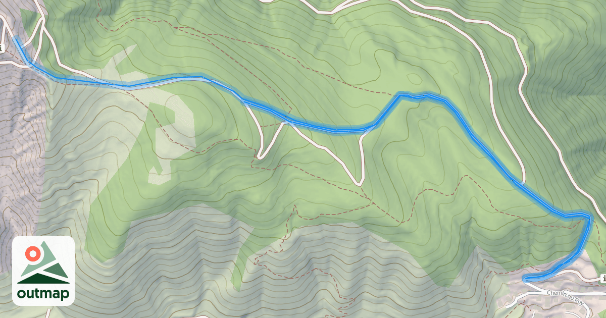 Map of Le Puy
