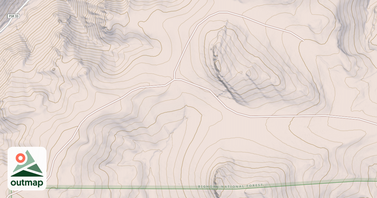 Map of ANTLER CREEK