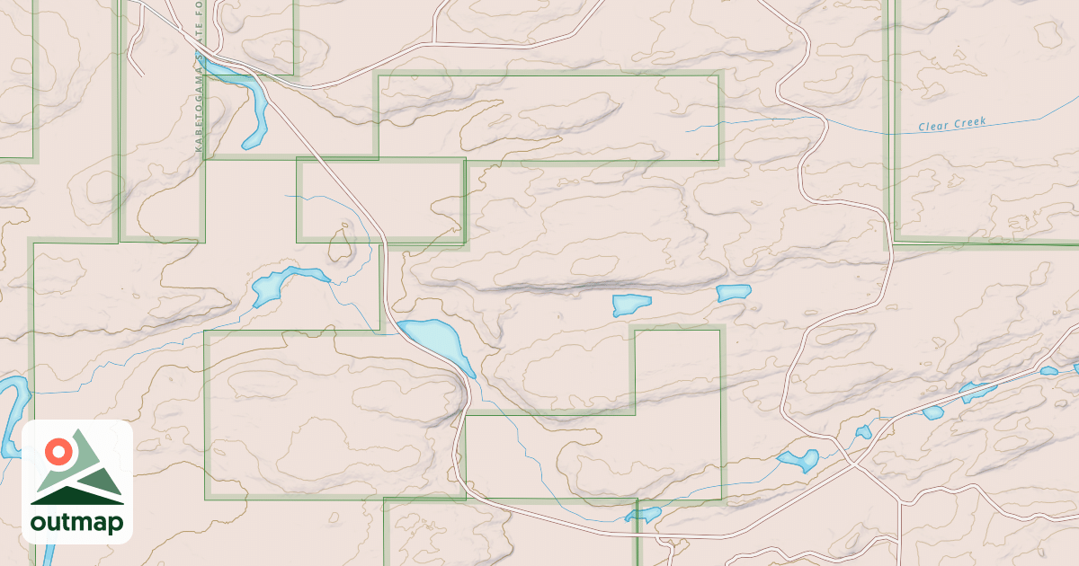 Map of David Dill-Arrowhead State Trail