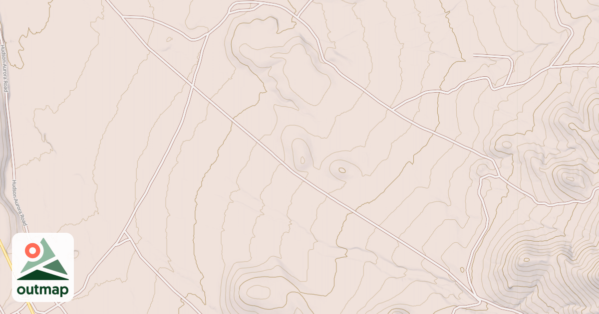 Map of BENCH MARK CONNECTOR SPUR F