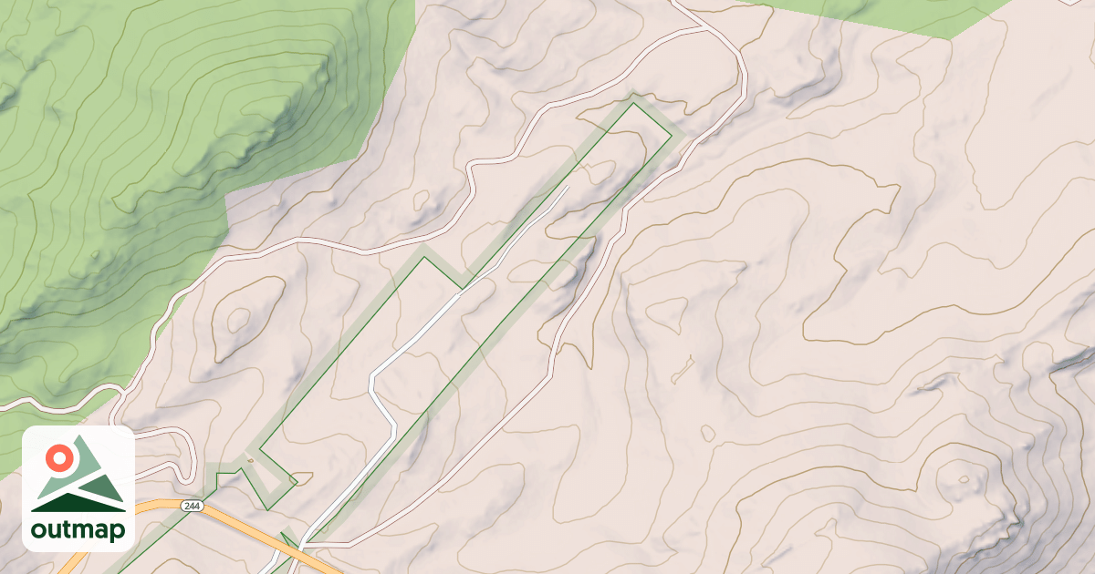 Map of ALLOTMENT BR 1A