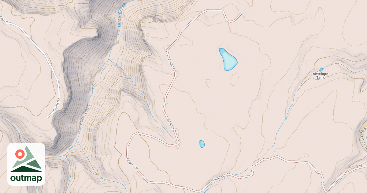 Map of 4011 O