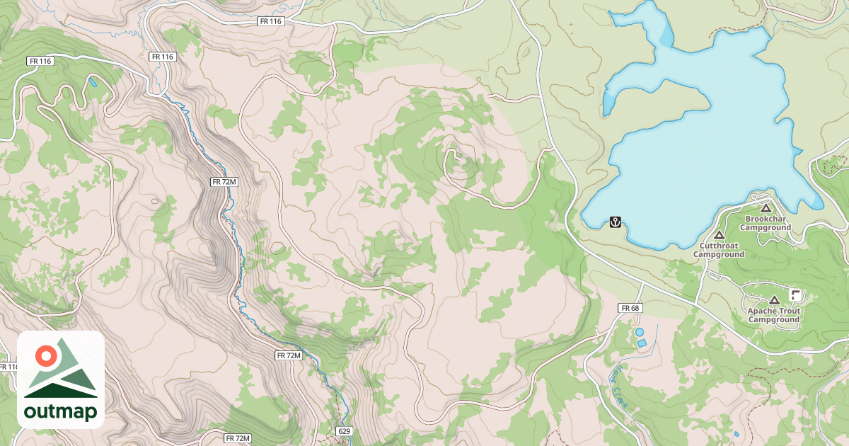 Map of USFS National Forest System Roads {6DAC021F-867C-49C2-8900-DEC069FEE5A9}