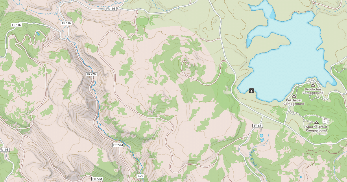 Map preview of USFS National Forest System Roads {6DAC021F-867C-49C2-8900-DEC069FEE5A9}