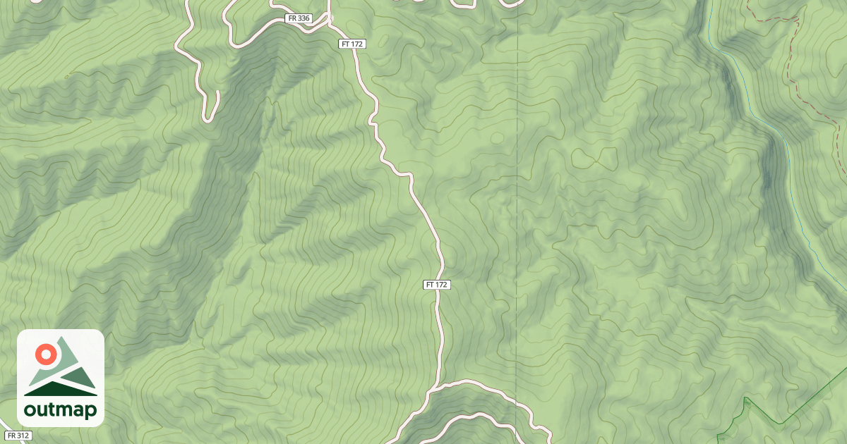 Map of Tola Ridge