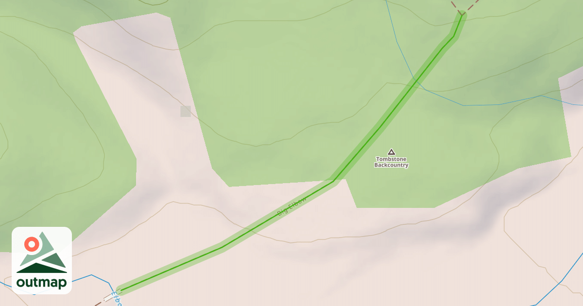 Map of Big Elbow