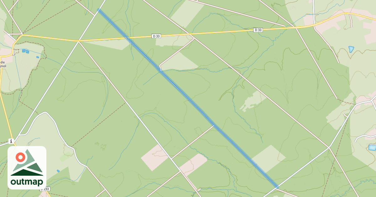 Map of Laie du Cerf