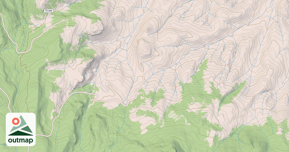 Map of WOLF CR
