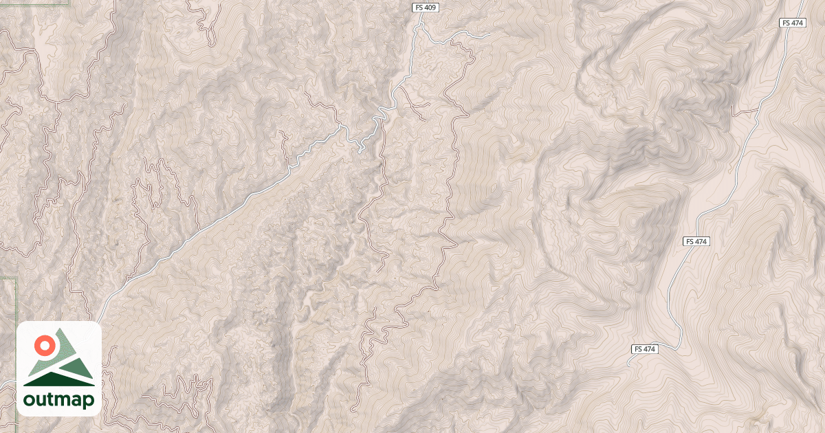 Map of EUREKA POINT