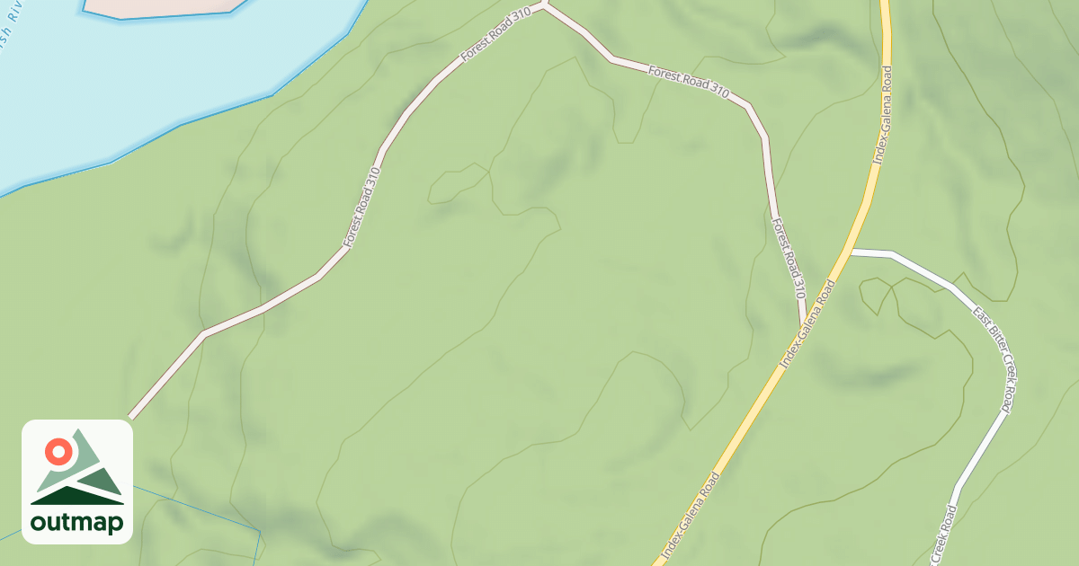 Map of USFS Motor Vehicle Use Map Roads {1BE5D339-4DE6-4621-9DAC-7333E87ED9DF}