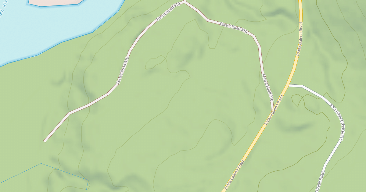 Map preview of USFS Motor Vehicle Use Map Roads {1BE5D339-4DE6-4621-9DAC-7333E87ED9DF}