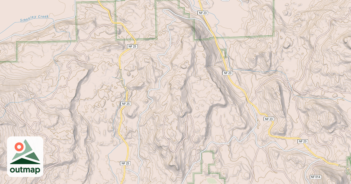 Map of JUDD PK
