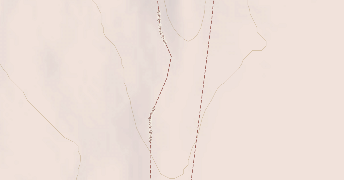 Map preview of Windy Creek Subsistence Ohv Trail