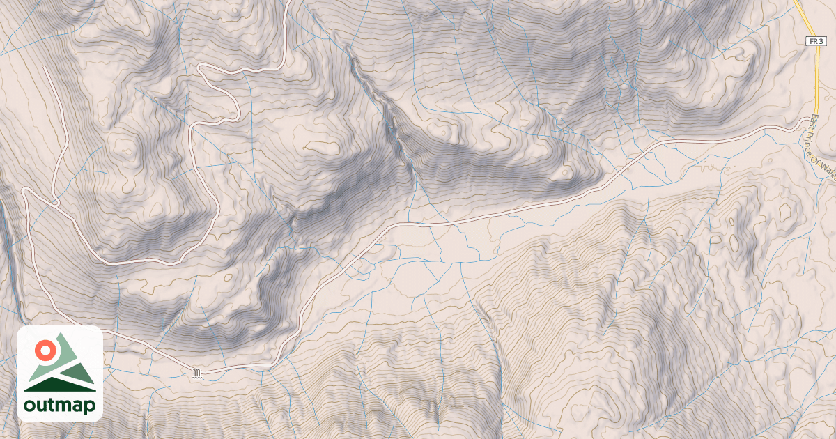 Map of SAL CREEK