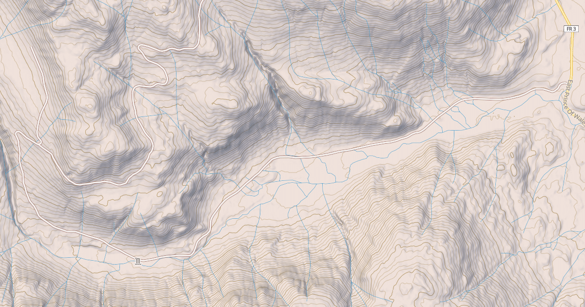 Map preview of SAL CREEK