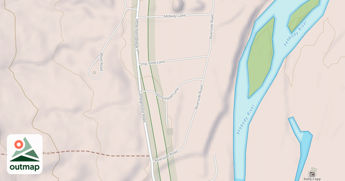 Map of DOLLY COPP SPUR M