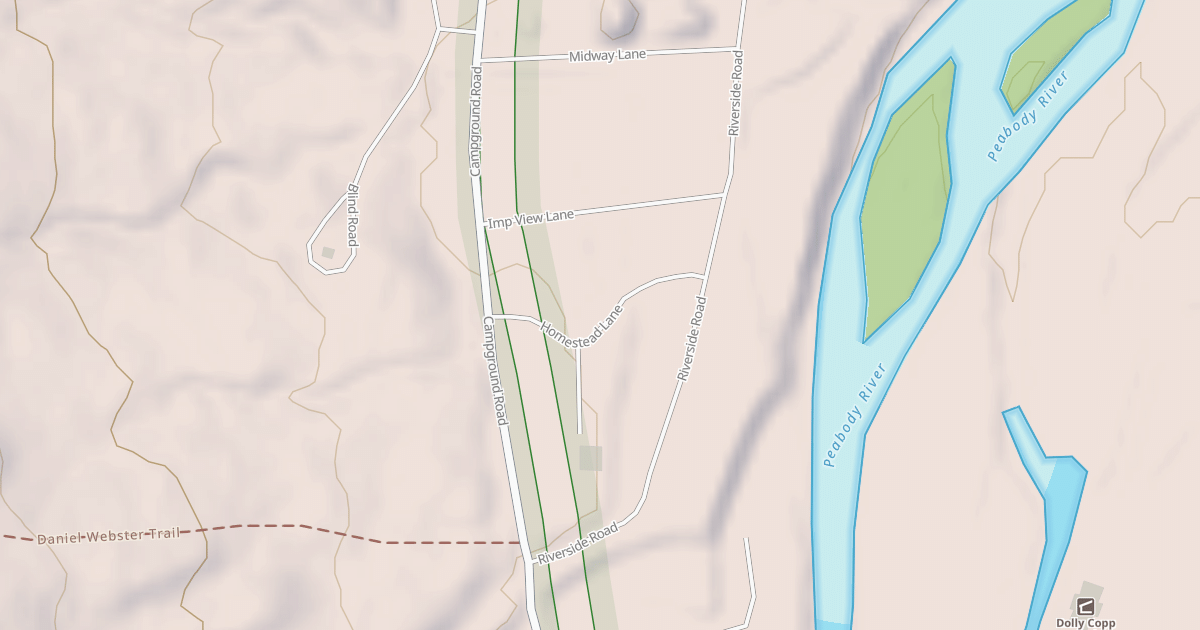 Map preview of DOLLY COPP SPUR M