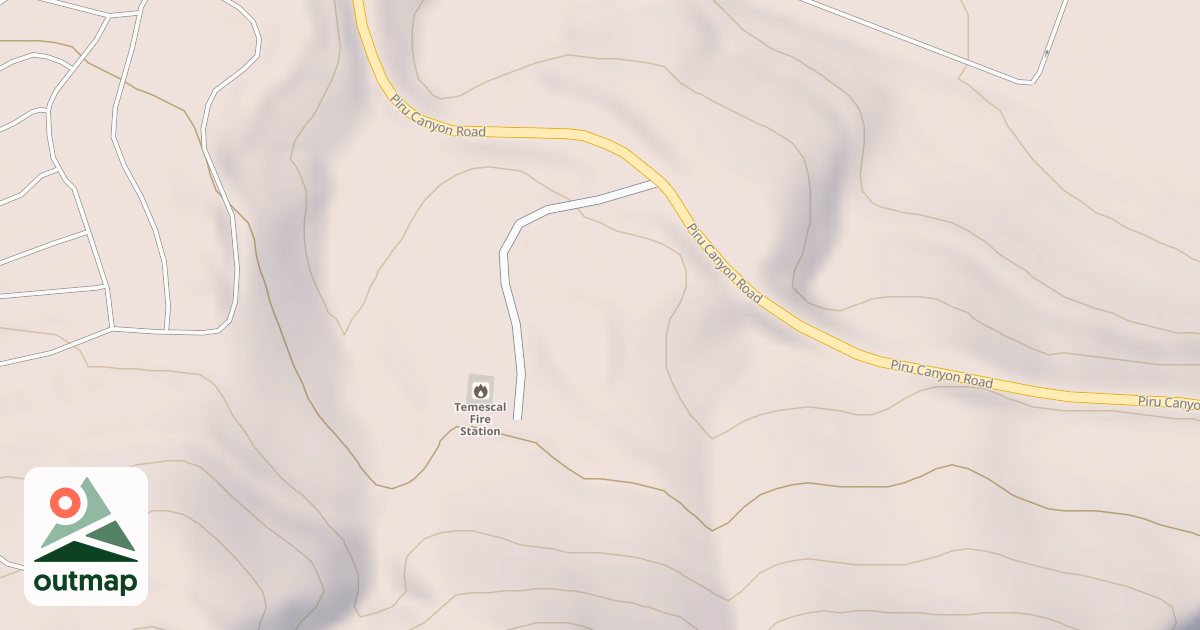 Map of TEMESCAL STA.