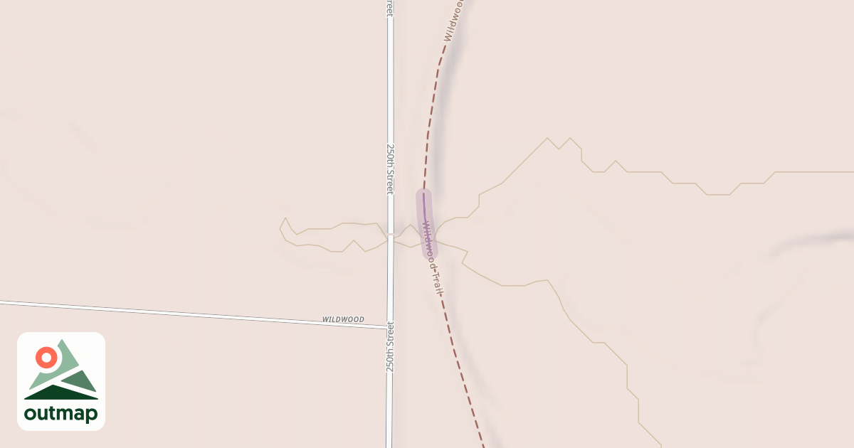 Map of Wildwood Trail