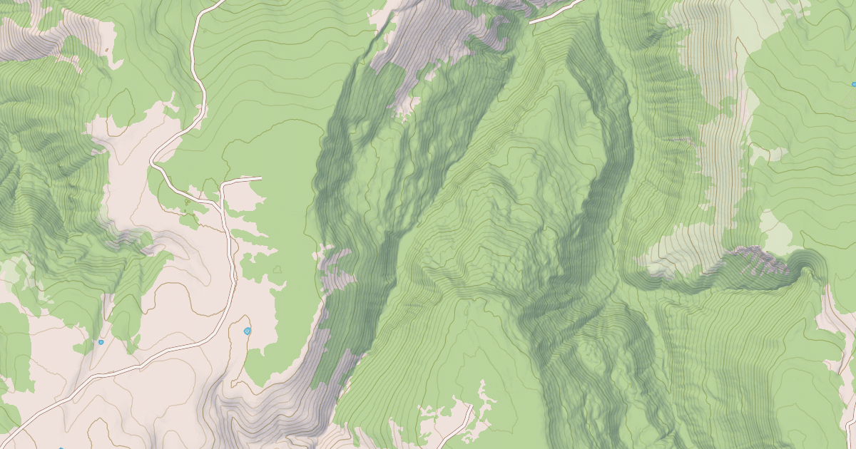 Map preview of Middle Miller Creek