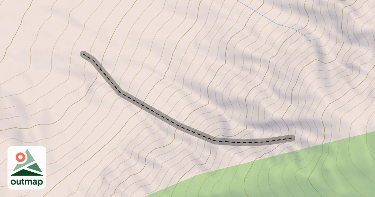 Map of Steep Gully 5