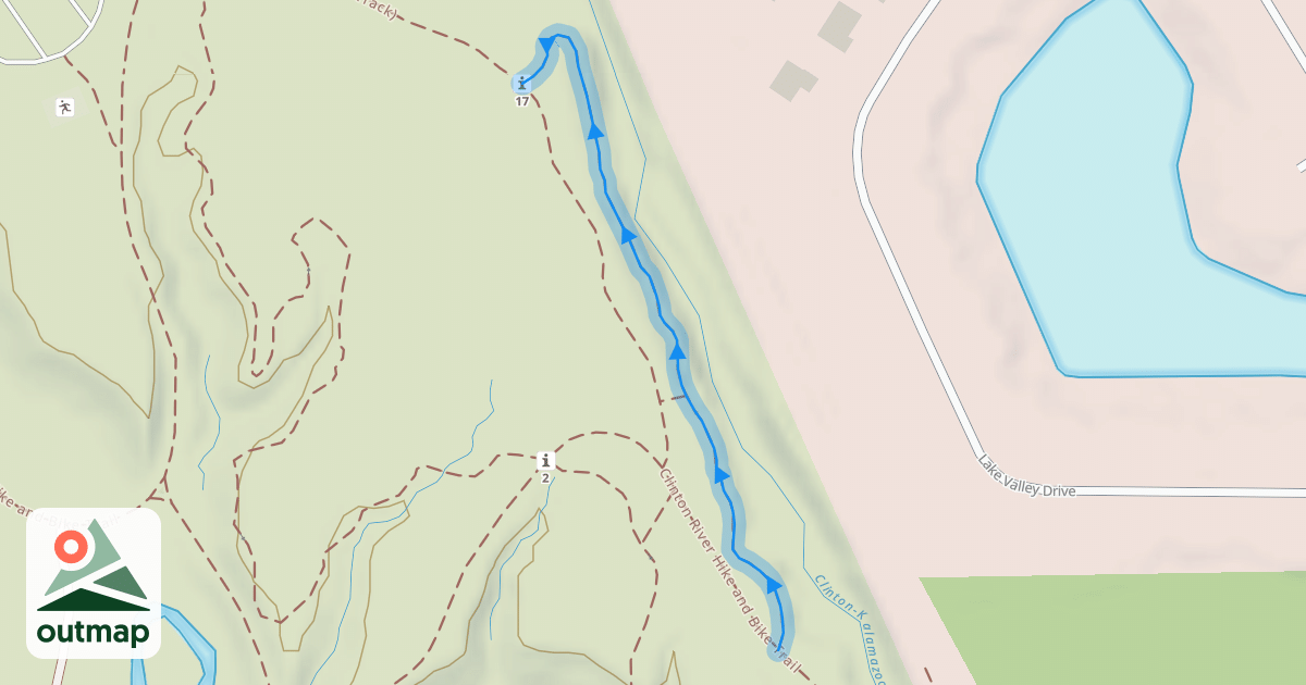 Map of Yellow (Main Trail)
