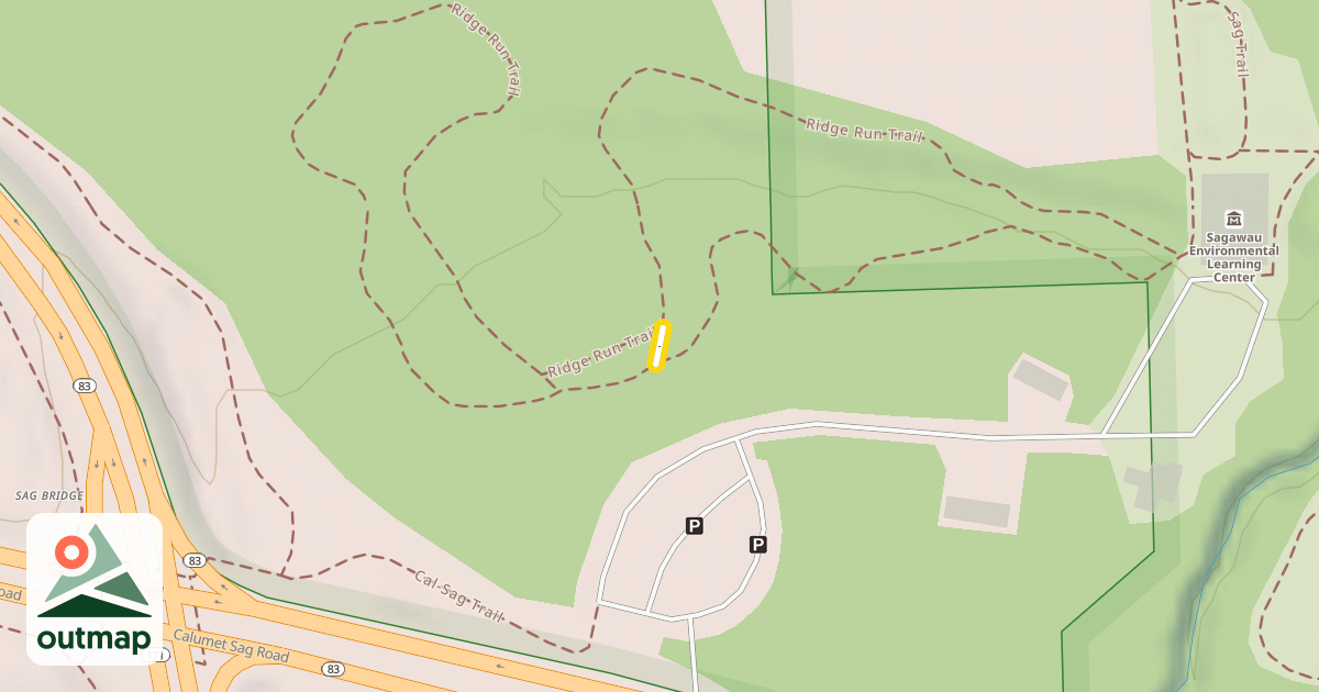 Map of Ridge Run Trail