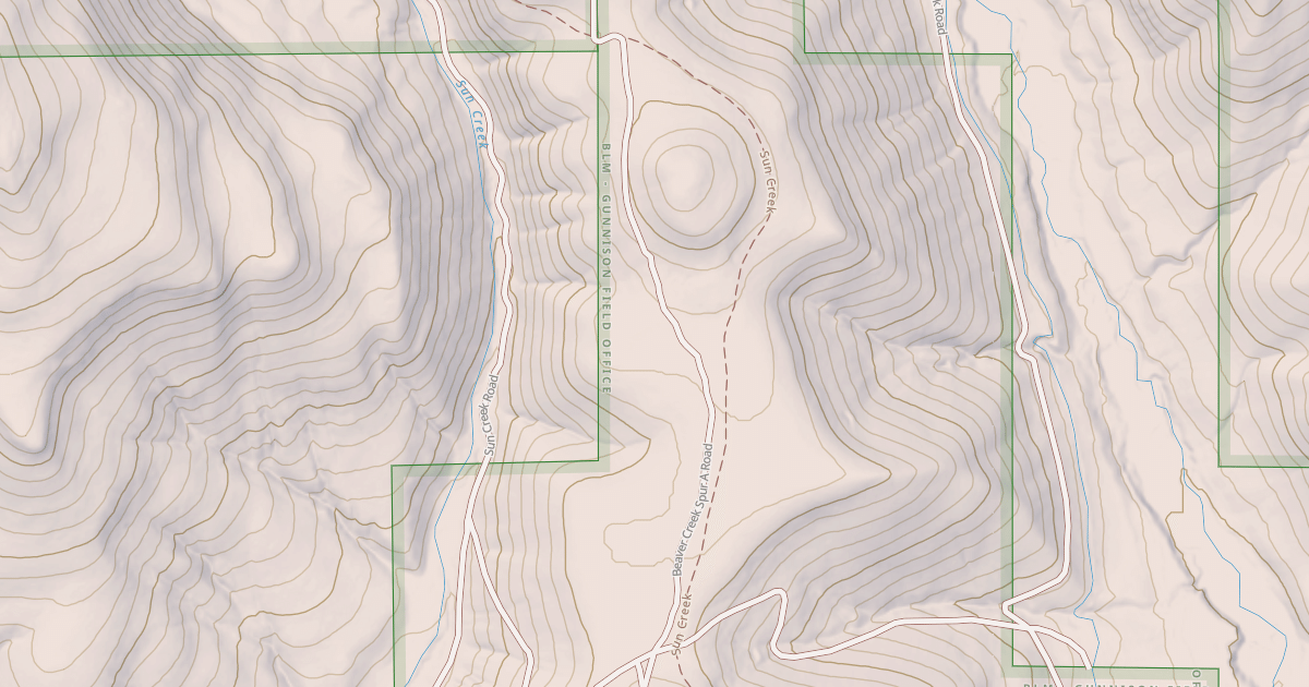 Map preview of BLM National GTLF Public Motorized Roads 75409eab-fe67-4ac5-abc6-4efe5c811106