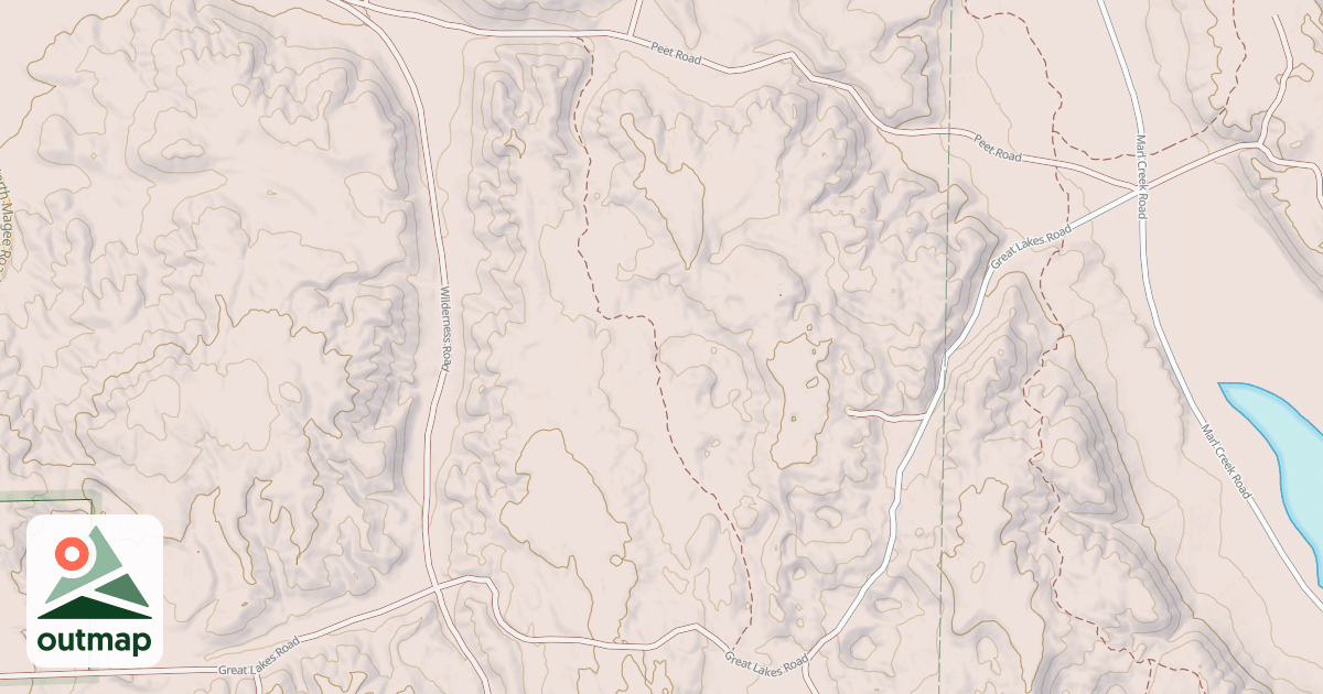 Map of Tomahawk To Kalkaska Mccct