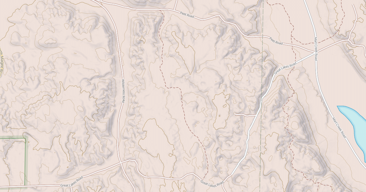 Map preview of Tomahawk To Kalkaska Mccct