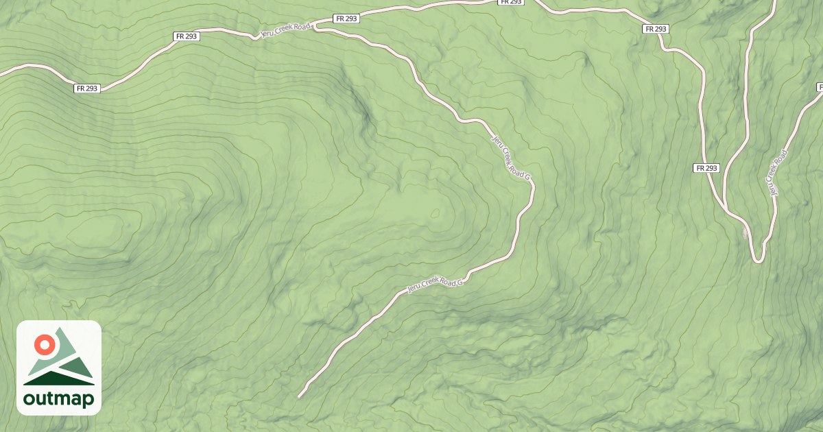 Map of JERU CREEK G