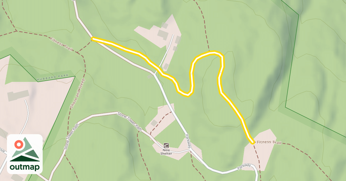 Map of Fitness Trail