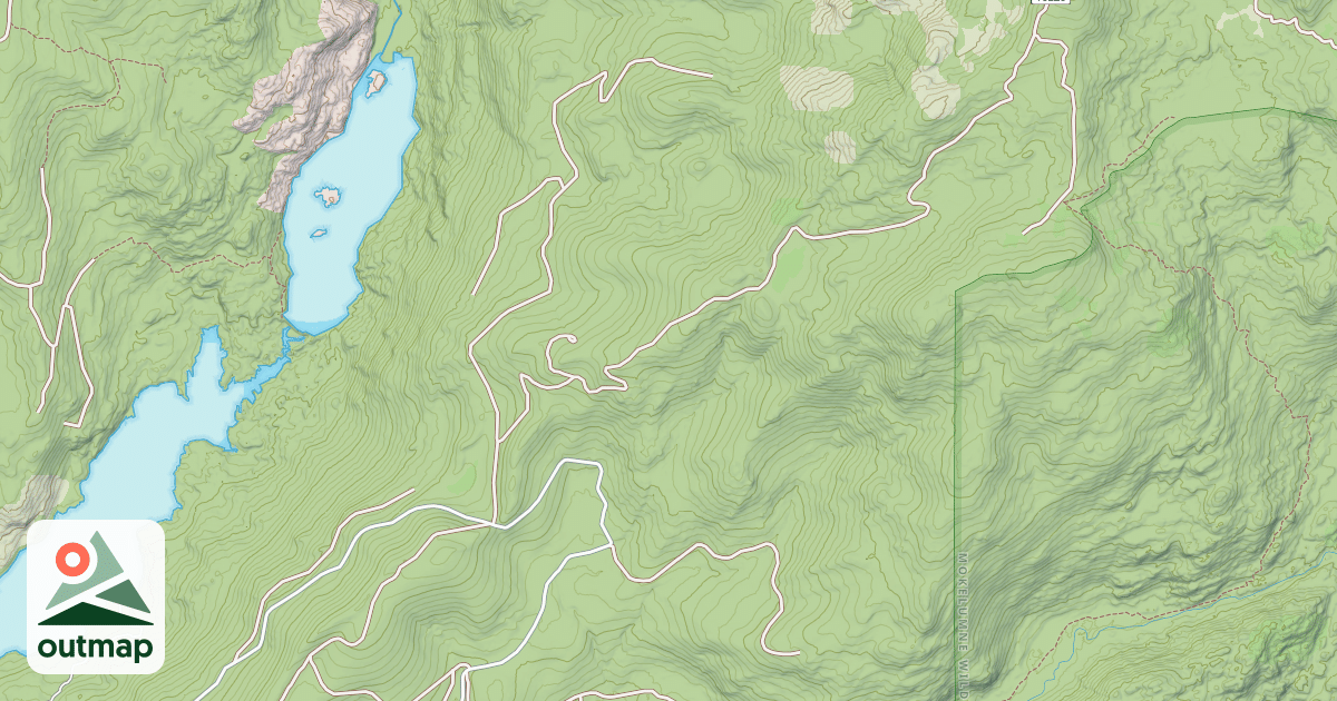 Map of BEAR RIVER 4WD
